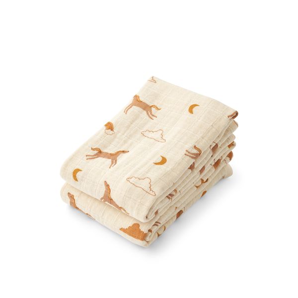 Hovedbilde Lewis Muslin Cloth 2 pk - Dream