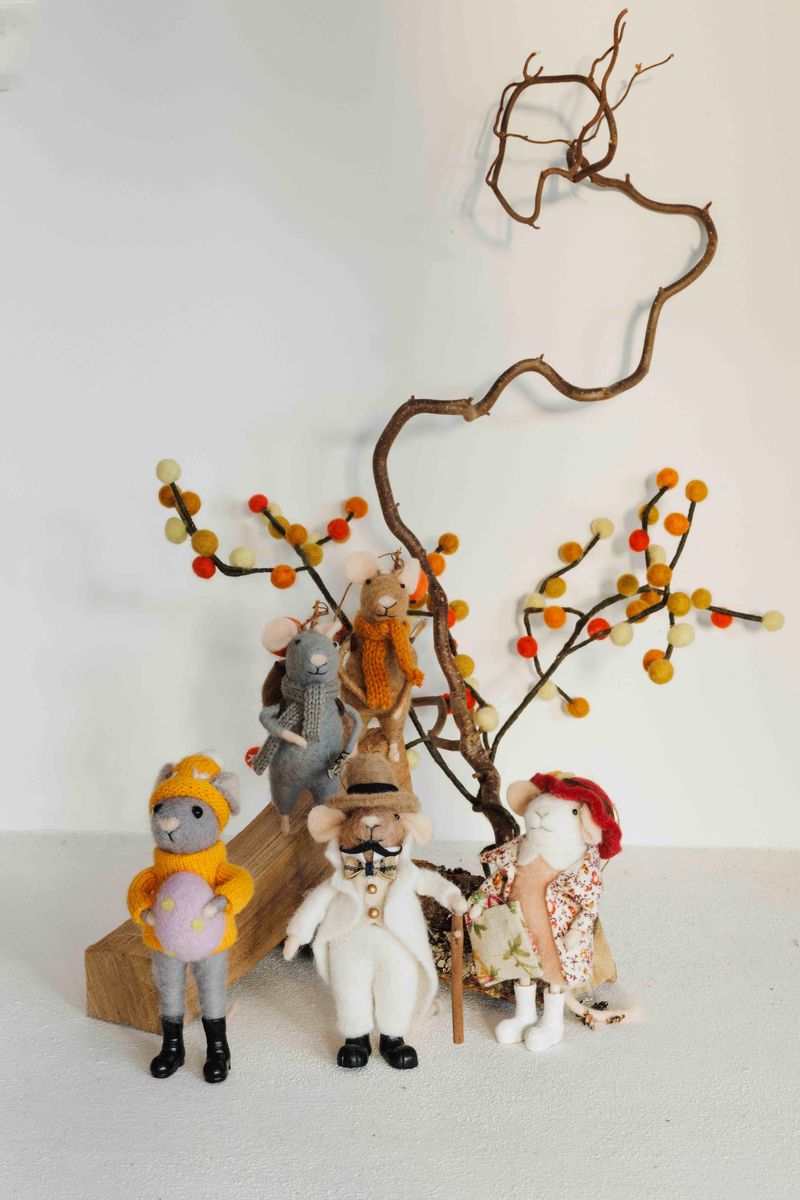 Ullfigur Sherlock Krim-mus